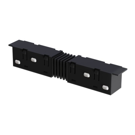 Connector -conducting direct art lamp Optima A740306, 1.8x11.2x1.8 cm, black