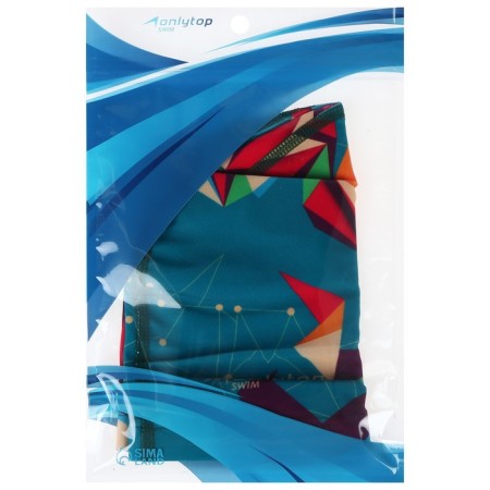 Hat of swimming adult, fabric, girth 54-60 cm-9