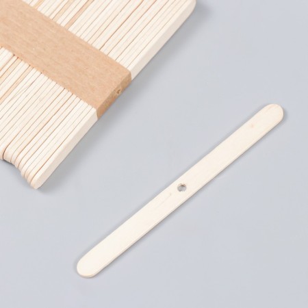 Filtil holder with one hole wood 11.2x1x0.2 cm