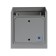 LED LED wall-mounted FSD-004, 6 W, 450 lm, 3000k, IP54, 220 V, metal, gray