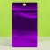 SIP-LOK package with a window, with euroslot, purple, 8 x 12 cm