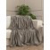 Texrepublic blanket, size 200x220 cm, brown color
