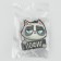 Acrylic key a keychain “Do not care” 15 x 6 cm