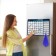 Planing for a magnetic refrigerator for a month 42 x 30 cm, Brauberg, with marker and salph