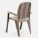 Set of garden furniture "Provence": table round diameter 65 cm + 2 chairs, mokko