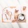 Cat’s Love rug for a bowl, 43x28 ​​cm