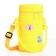 Bag's bag with lightning, stickers mix, yellow color