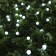 Garland “thread” 4.5 m with nozzles “balls”, IP44, dark thread, 30 LED, white glow, 2 modes, solar battery