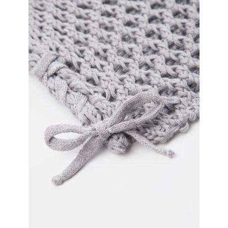 Knitted children's vests Amarobaby Mesh, height 128 cm, color gray color-14