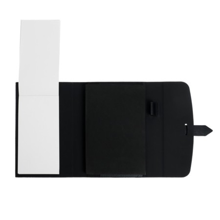 Deliciper of Leduced A5, 136 SENETE sheets, Cover artificial leather, magnetic strap, replaced block, black-2