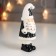 Souvenir ceramics "Santa Claus Curly beard, black caftan cap with Christmas tree" 13.9x5.4x5.6 cm 65326