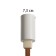 Lauda lamp E27 40W white 11x13x33-183 cm