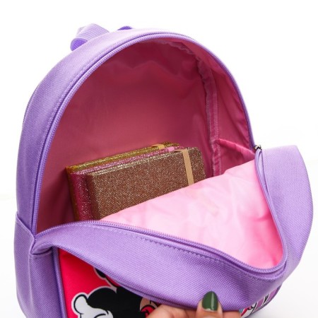 Baby backpack, at lightning, 23 cm x 10 cm x 27 cm "Magic", Minnie and unicorn-2