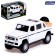 Metal machine "SUV", inertia, light, sound, doors and hood open, color mix