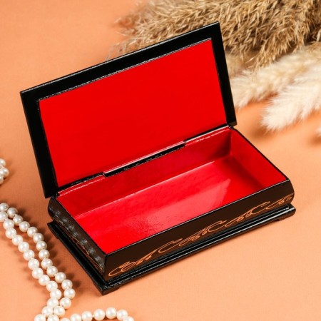 Casket - a bill "Tales", 8.5 × 17 cm, lacquer miniature-1