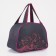 Sports bag with lightning, gray/pink color