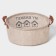Storage basket with handles Round shares My Basket, 30 × 30 × 13, beige color