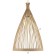 Bayerlux lamp "cone" E27 40w beige 25x25x40-190cm