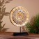 Decor "Circle" on a stand, Albezia 30x9x42 cm