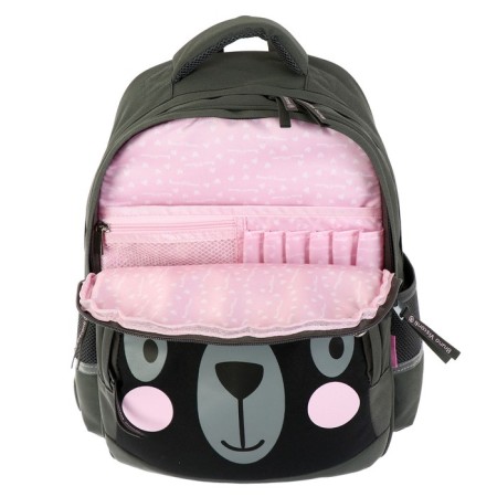 School backpack Bruno Visconti "My Panda!", 40 x 30 x 19 cm, ergonomic back, pencil case as a gift-9