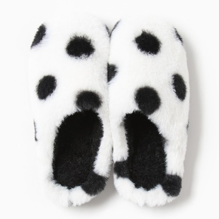 Women's slippers, size 36-37, white-2
