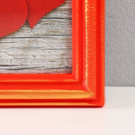 Platinum multiplite collage for 12 photos 10x15 cm, red with gold-1