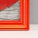Platinum multiplite collage for 12 photos 10x15 cm, red with gold