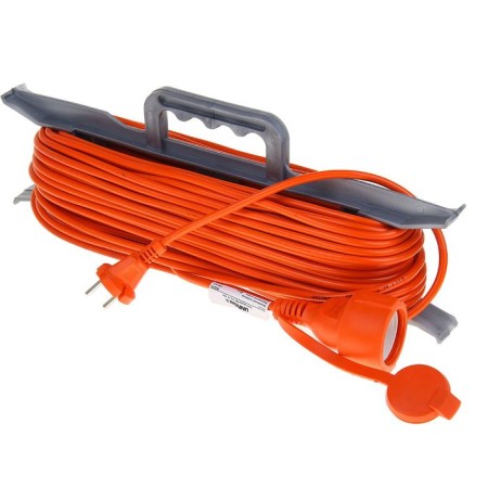 An extension cord on the frame USh-6, 1x40 m, without grounding, PVS 2x0.75 mm2