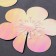 Set for decorating the cake "Flowers", color pink mother
