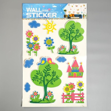 EVA sticker "Castle in the forest" 79x49 cm-2