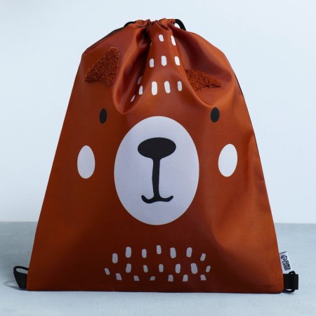 Teddy Bear shoe bag with additional elements, 30 x 40 cm-2