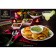 Porcelain dessert plate wilmax ilona, ​​d = 19.5 cm, white color