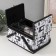 Casket for needlework "Sewe attributes" 19x26x14.5 cm