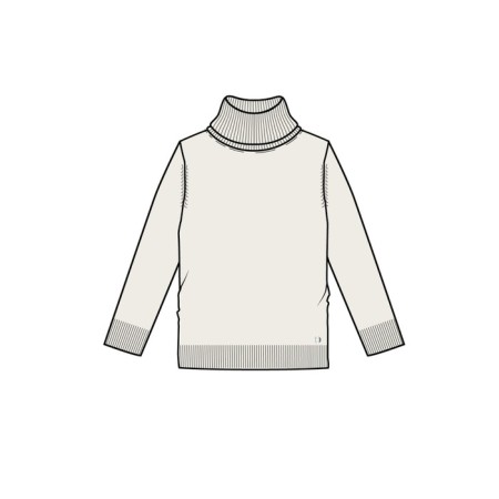 Turtleneck for a girl, height 152 cm-2