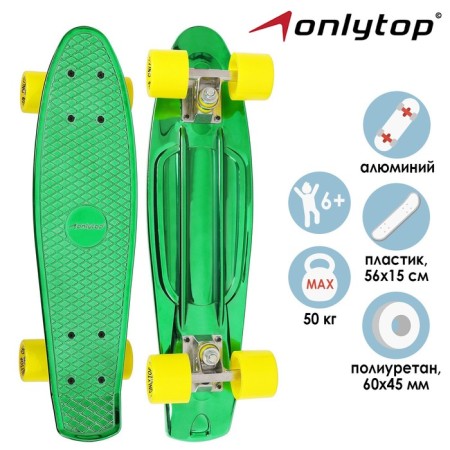 Penniboard Onlytop, 56x15 cm, Pu Pu 60x45 mm, aluminum frame, emerald color