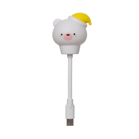 Biger backlight "Bear" LED Search room USB white 6.8x6x19 cm Risalux-3