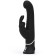 Happy Rabbit Stroker, 24.2 cm, black vibrator, black
