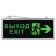 Emergency lamp ERA SSA-101-3-20 Exit-Exit man, SSA-1, 358x145x23 mm, iP20, LED, 3W, 40LM, color silver