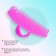 Brush - head washing massage, 7.5 × 7.5 × 3.5 cm, packing 12 pcs, color mix