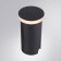 Porcelain lamp Arte Lamp Piazza A3601in-1BK, LED, 1 W, 5x5 cm, 20 lm, black