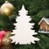 Form of foam "Christmas tree" 50 x 35 x 3 cm
