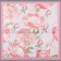 Matte Flower Film, Fleur, 55x55 cm, pink