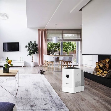 Air humidifier Boneco H400, 14.7 W, up to 150 m2, with cleaning function, white-6