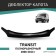 Defly hood deflector for Ford Transit, 2006-2014, full-size