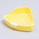 Corner toilet for rabbits and ferrets "Pijon", 24 x 18 x 11 cm, yellow