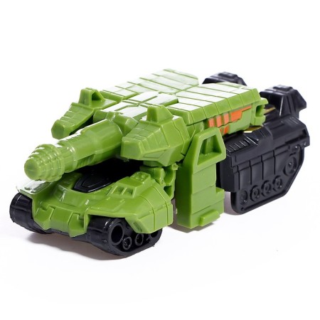 Set of robots "warriors", transformed-3