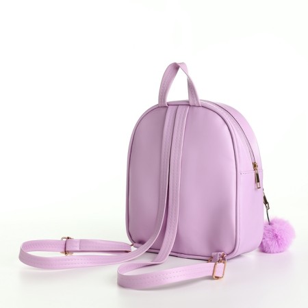 The backpack of the stitch, 20*8*23, lightning departure, n/pocket, lilac-4