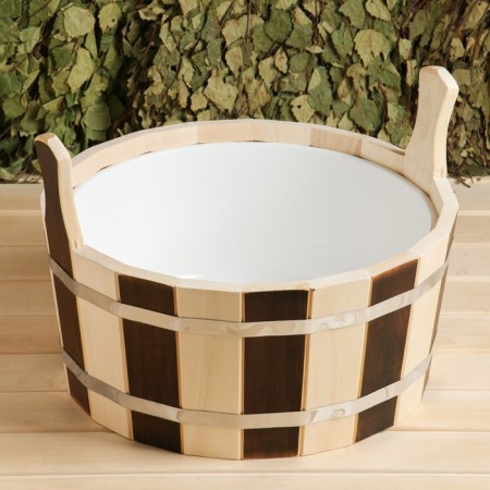 Gang of linden, 15 l, round, plastic insert, "day night"-4