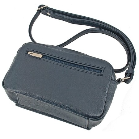 Women's bag B2773-03110, dark blue color, artificial leather, 70x7x14 cm-2