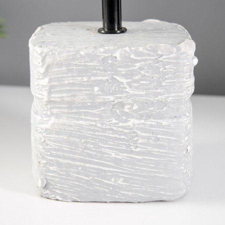 Camila table lamp E14 40W Gray 15x15x30cm Risalux-3